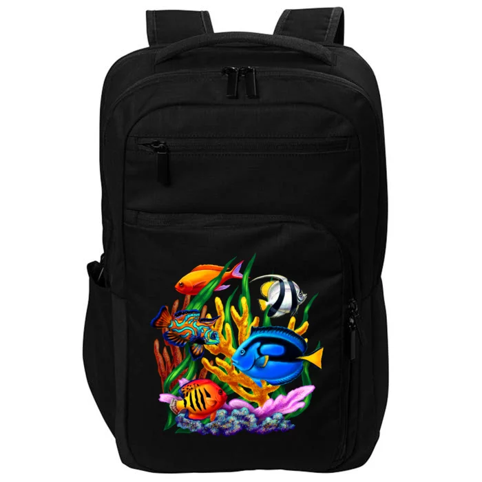 Tropical Fish Impact Tech Backpack