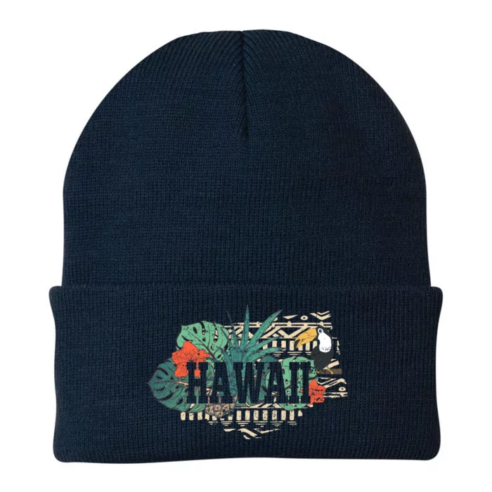 Tropical Paradise Classic Hawaii Bird Knit Cap Winter Beanie