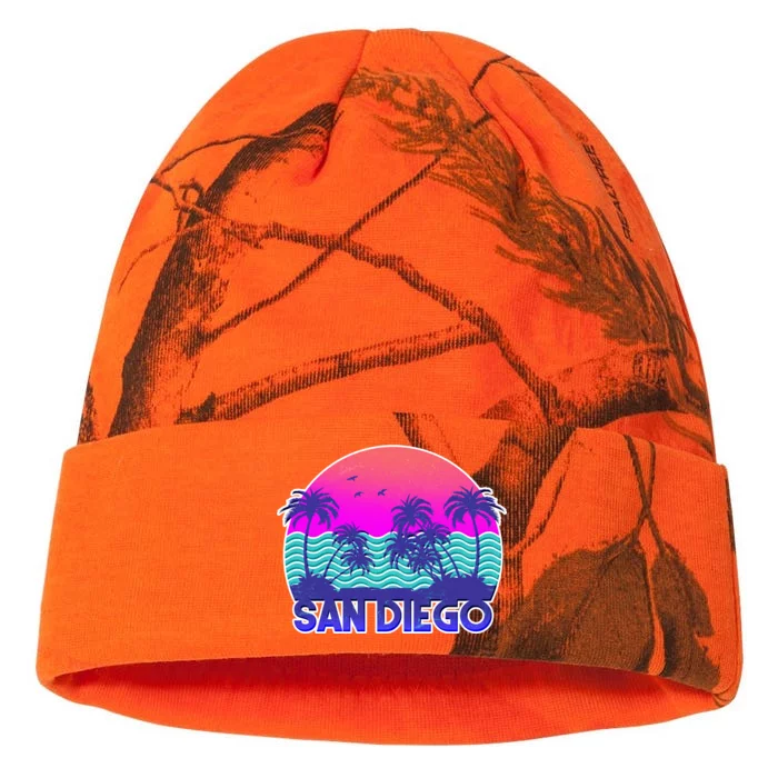 Tropical Retro San Diego Kati - 12in Camo Beanie