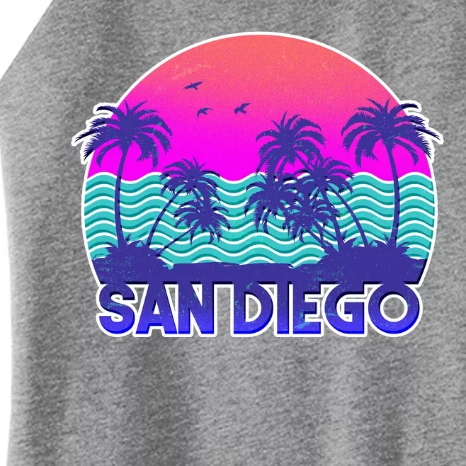 Tropical Retro San Diego Women’s Perfect Tri Rocker Tank