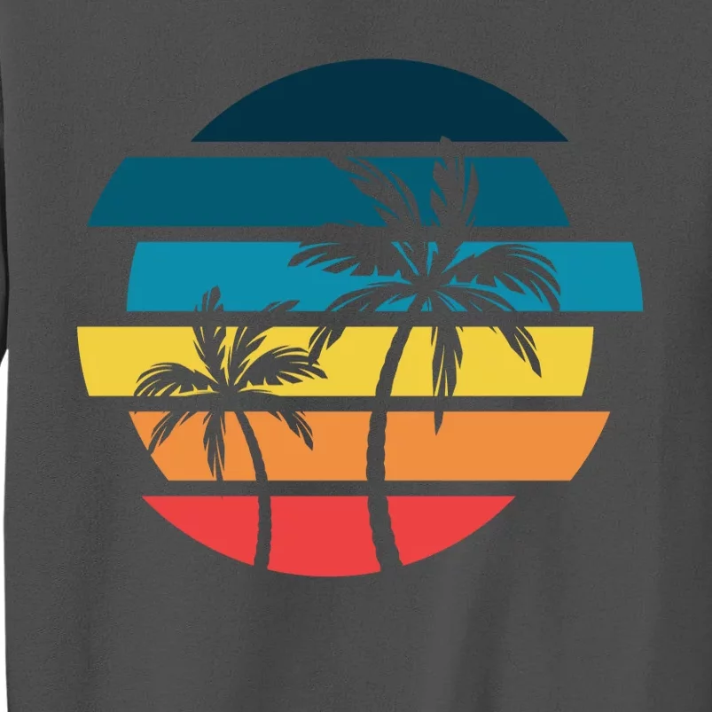 Tropical Retro Sun Tall Sweatshirt