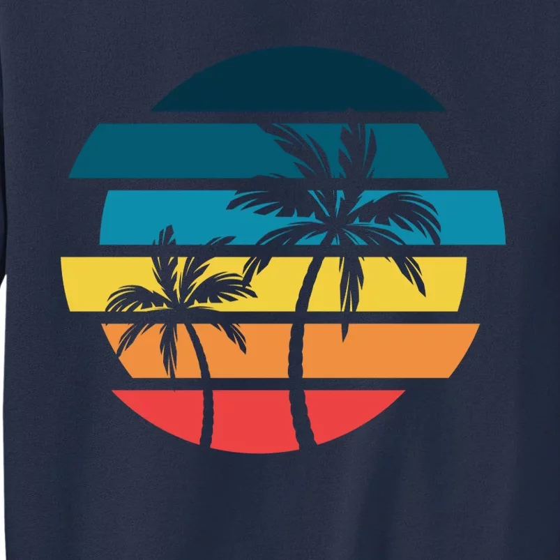 Tropical Retro Sun Sweatshirt