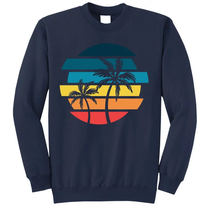 Tropical Retro Sun Sweatshirt