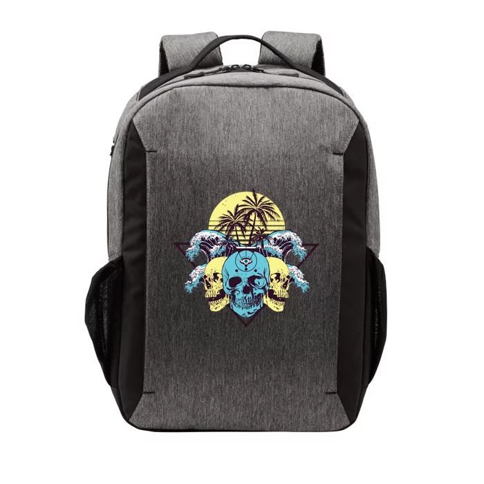 Tropical Skulls Vector Backpack