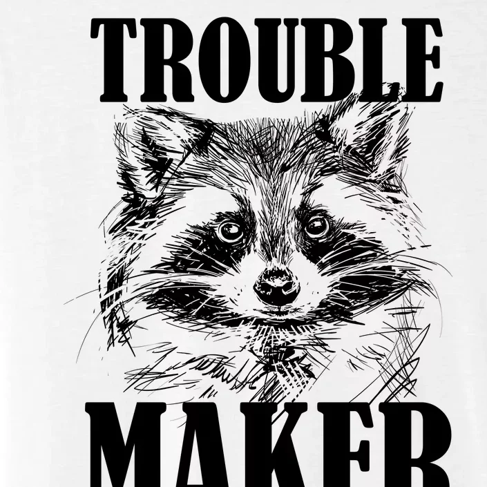 Trouble Maker Funny Raccoon ChromaSoft Performance T-Shirt