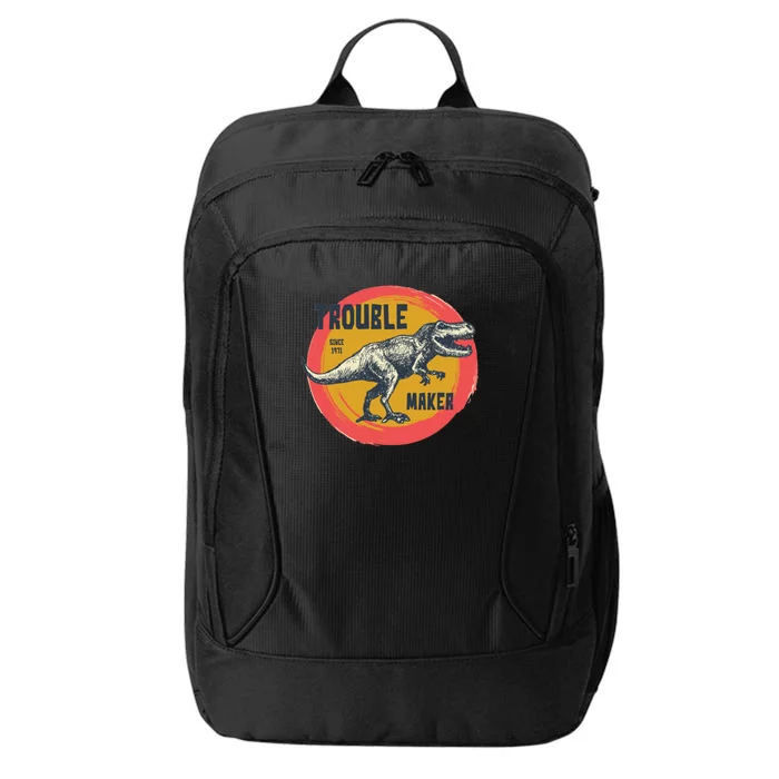 Trouble Maker T-Rex Since 1971 City Backpack