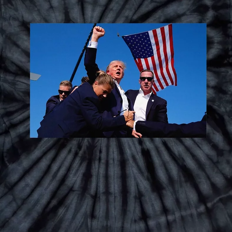 Trump Rally Pray For President Trump God Bless Trump Tie-Dye T-Shirt