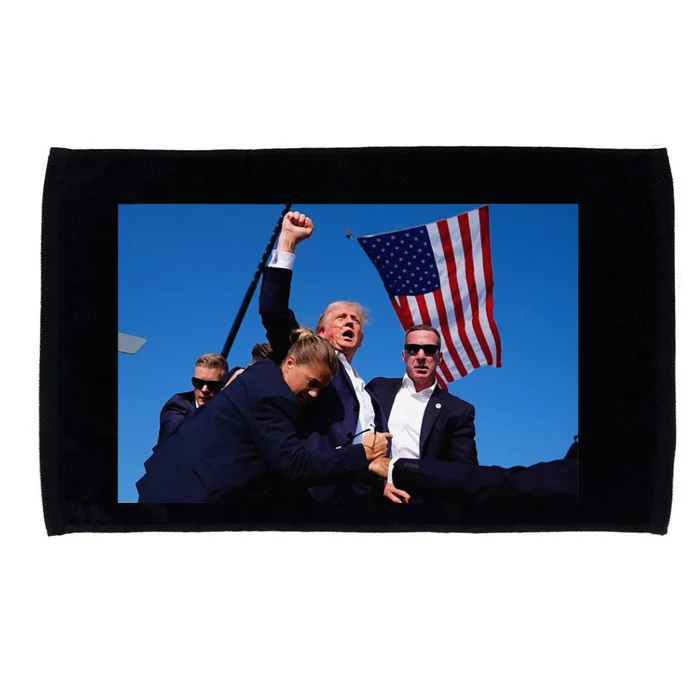 Trump Rally Pray For President Trump God Bless Trump Microfiber Hand Towel