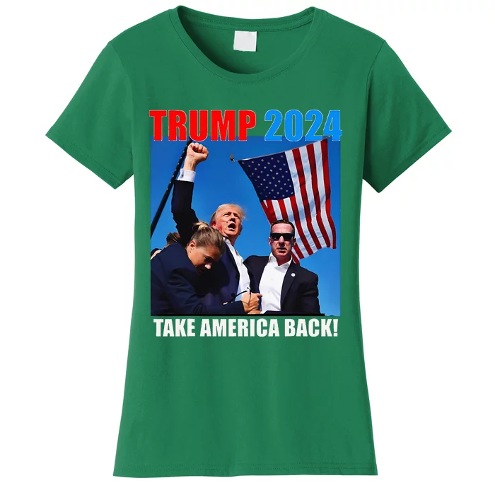 Trump Rally Pray For President Trump God Bless Trump Women's T-Shirt