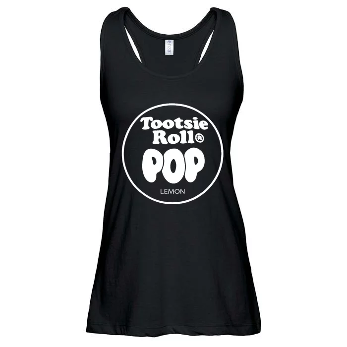 Tootsie Roll Pops Lemon Funny Candy Group Halloween Costume Ladies Essential Flowy Tank