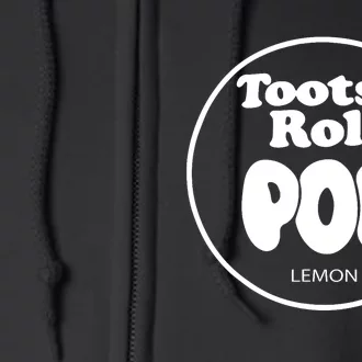 Tootsie Roll Pops Lemon Funny Candy Group Halloween Costume Full Zip Hoodie