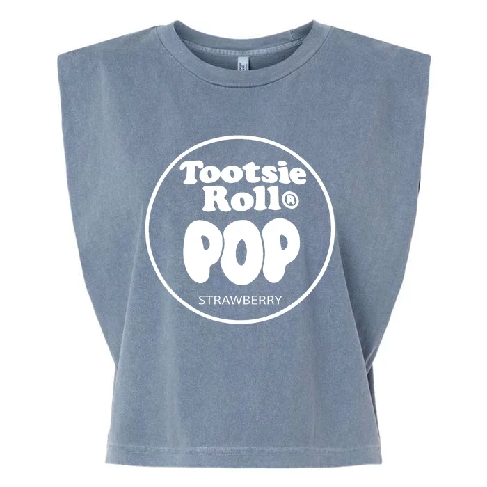 Tootsie Roll Pops Strawberry Candy Group Halloween Costume Garment-Dyed Women's Muscle Tee