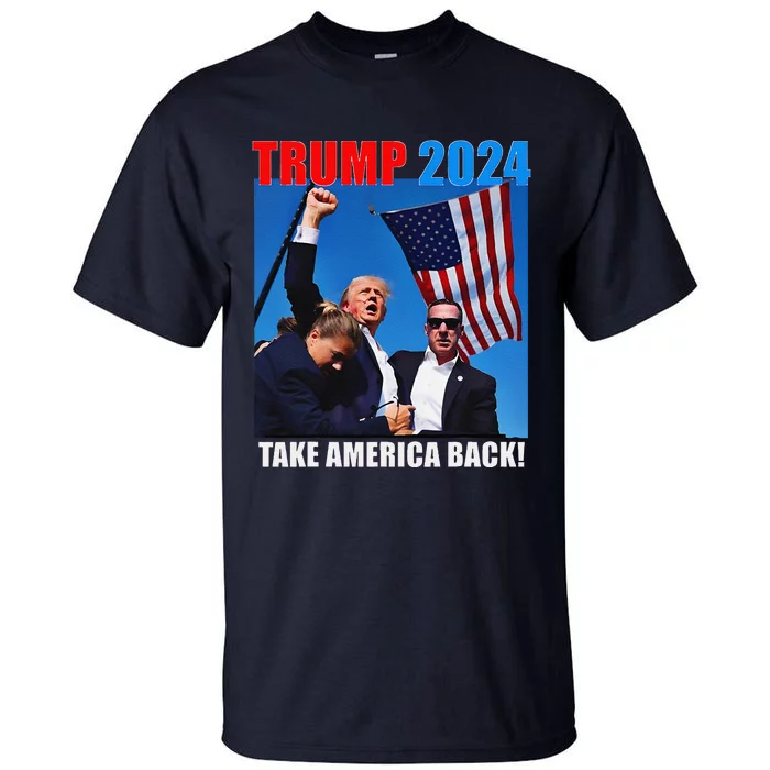 Trump Rally Pray For President Trump God Bless Trump Tall T-Shirt