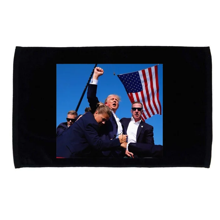 Trump Rally Pray For President Trump God Bless Trump Microfiber Hand Towel