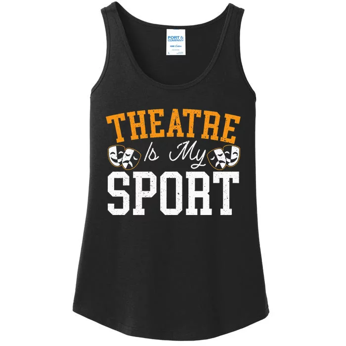 Theatre Rehearsal Performer Artist Actress Actor Ladies Essential Tank