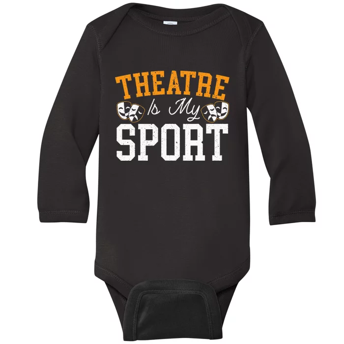 Theatre Rehearsal Performer Artist Actress Actor Baby Long Sleeve Bodysuit