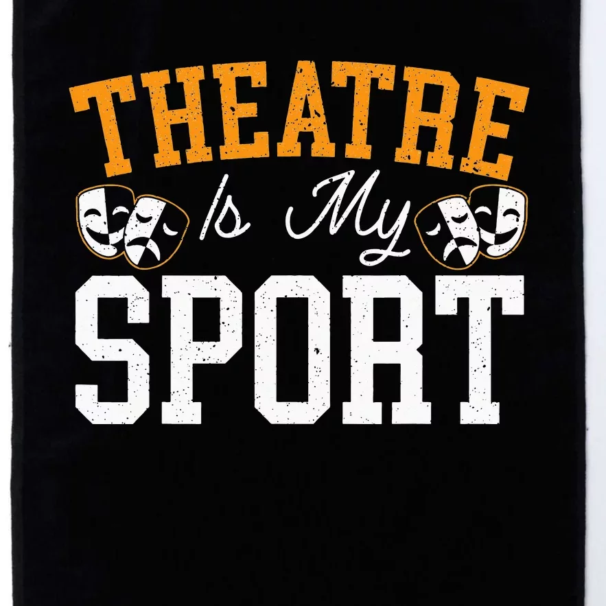 Theatre Rehearsal Performer Artist Actress Actor Platinum Collection Golf Towel