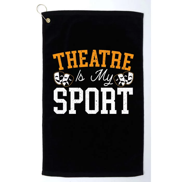 Theatre Rehearsal Performer Artist Actress Actor Platinum Collection Golf Towel