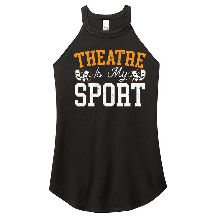 Theatre Rehearsal Performer Artist Actress Actor Women’s Perfect Tri Rocker Tank