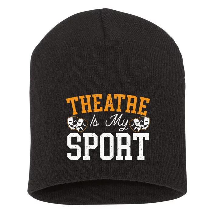 Theatre Rehearsal Performer Artist Actress Actor Short Acrylic Beanie