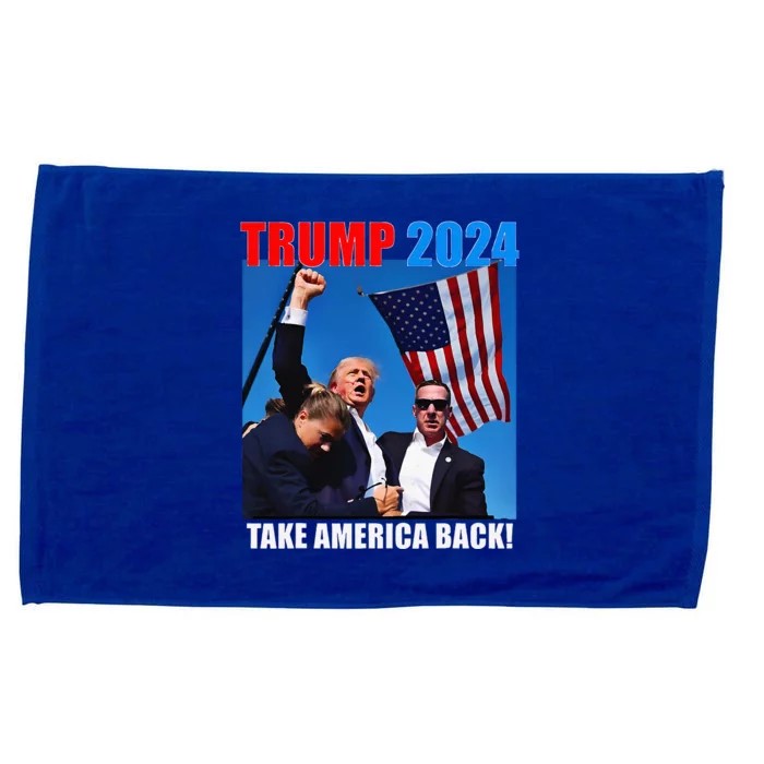 Trump Rally Pray For President Trump God Bless Trump Microfiber Hand Towel