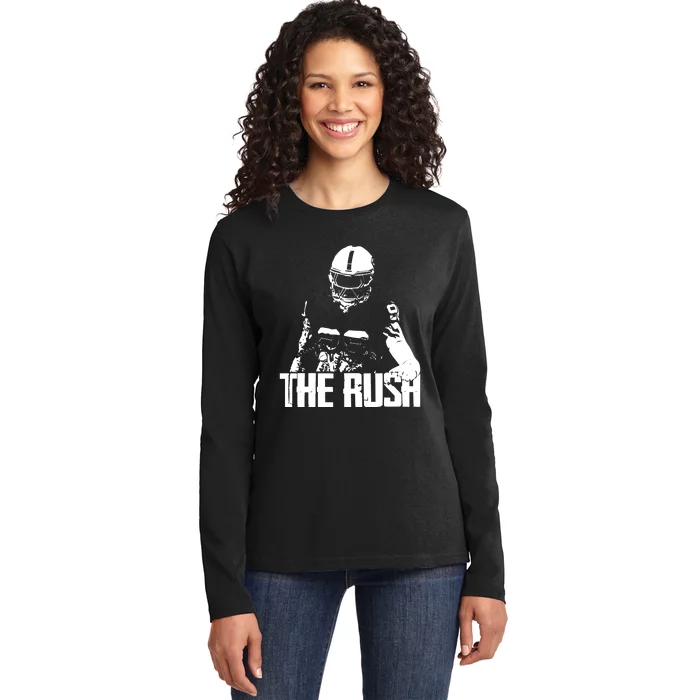 The Rush Podcast Condor Cartel The Rush Ladies Long Sleeve Shirt