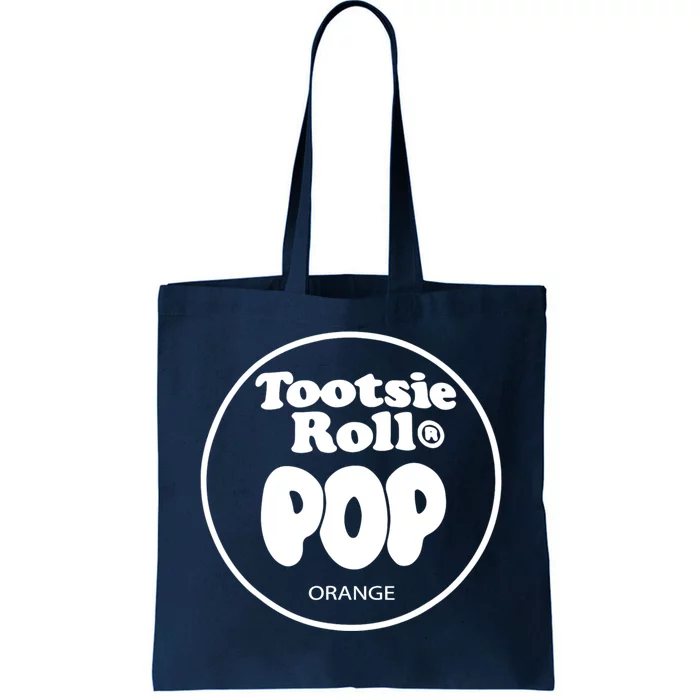 Tootsie Roll Pops Orange Funny Candy Group Halloween Tote Bag