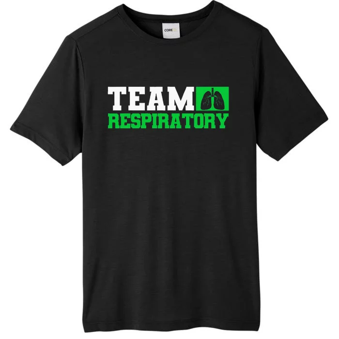 Team Respiratory Respirotary Therapist ChromaSoft Performance T-Shirt