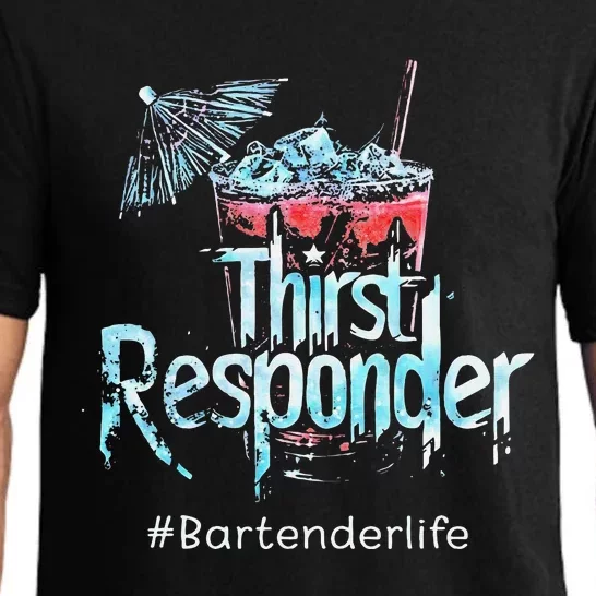 Thirst Response Responder Bartender Mixologists Pajama Set