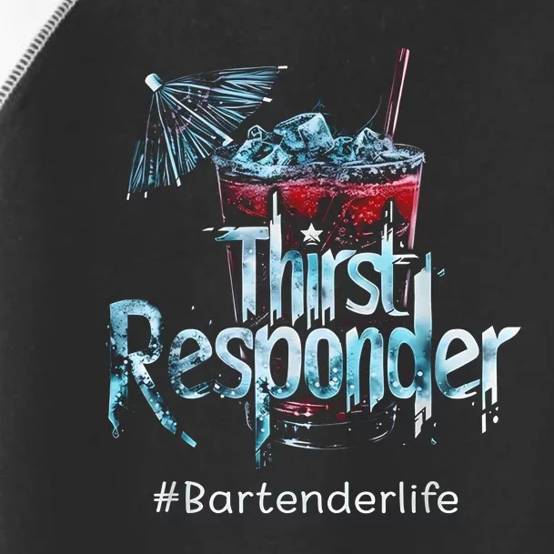 Thirst Response Responder Funny Bartender Mixologists Toddler Fine Jersey T-Shirt