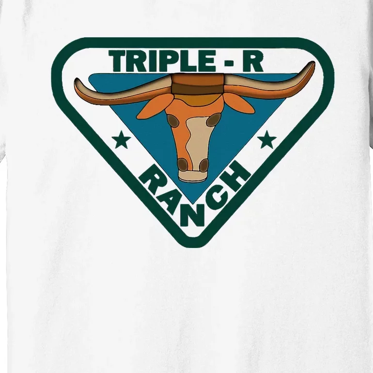 Triple R Ranch Western Cowboy Cowgirl Premium T-Shirt