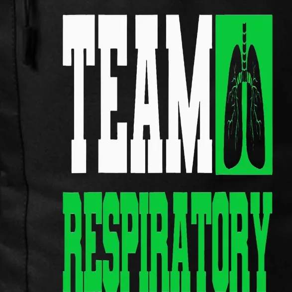 Team Respiratory Respirotary Therapist Daily Commute Backpack