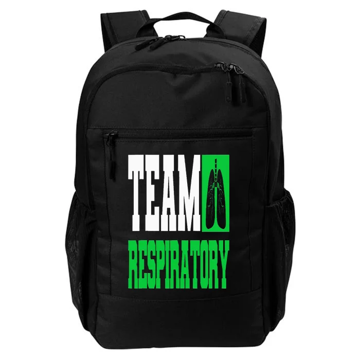 Team Respiratory Respirotary Therapist Daily Commute Backpack