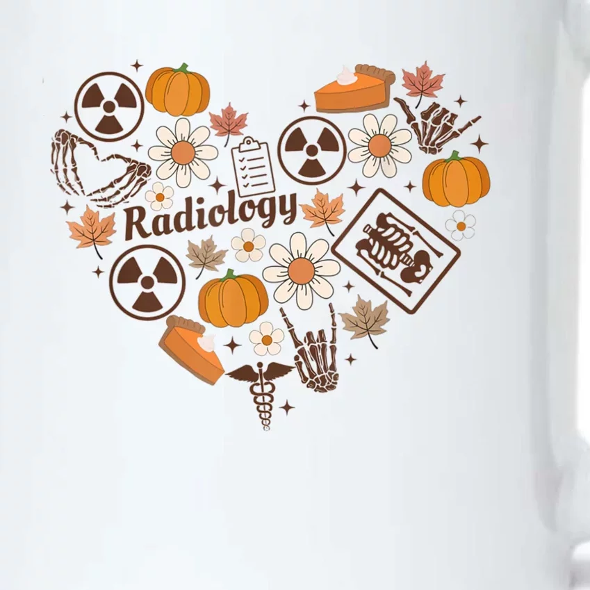 Thanksgiving Radiology Rad Tech Fall Autumn Xray Tech Ct Mrt Black Color Changing Mug