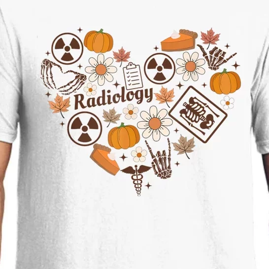 Thanksgiving Radiology Rad Tech Fall Autumn Xray Tech Ct Mrt Pajama Set