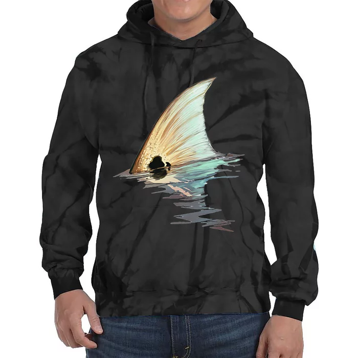 Tailing Redfish Redfish Tail Red Drum Fish Tie Dye Hoodie