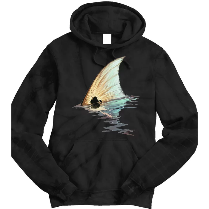 Tailing Redfish Redfish Tail Red Drum Fish Tie Dye Hoodie