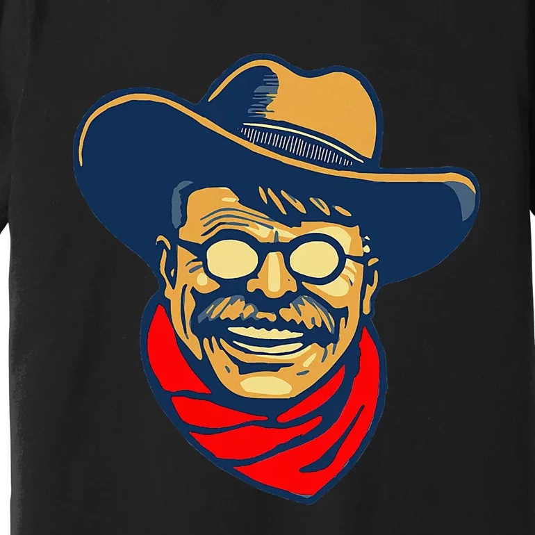 Teddy Roosevelt Rough Rider American National Parks Retro Premium T-Shirt