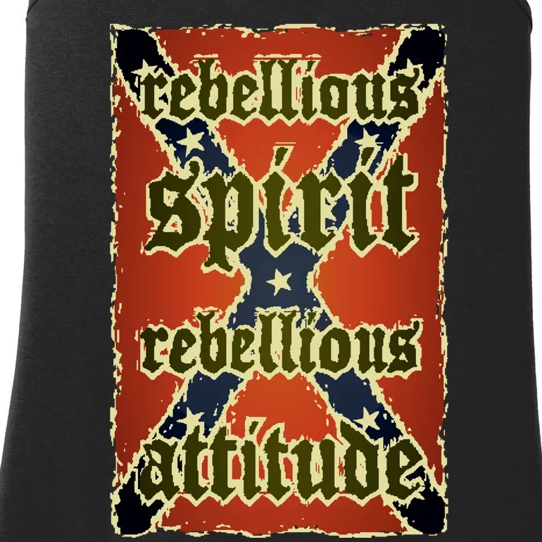 Texas Rebellious Spirit Attitude Ladies Essential Tank