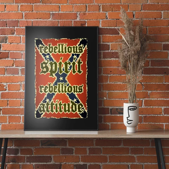 Texas Rebellious Spirit Attitude Poster