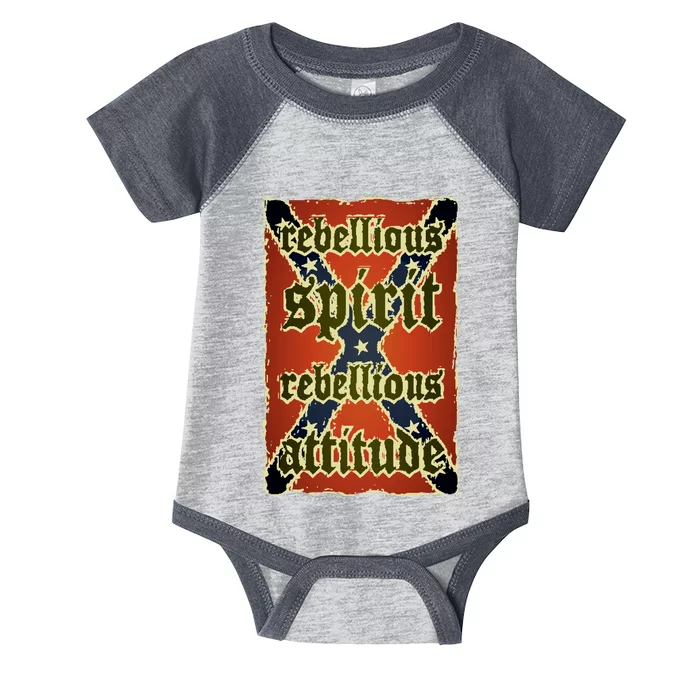 Texas Rebellious Spirit Attitude Infant Baby Jersey Bodysuit