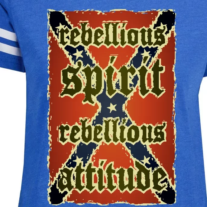 Texas Rebellious Spirit Attitude Enza Ladies Jersey Football T-Shirt