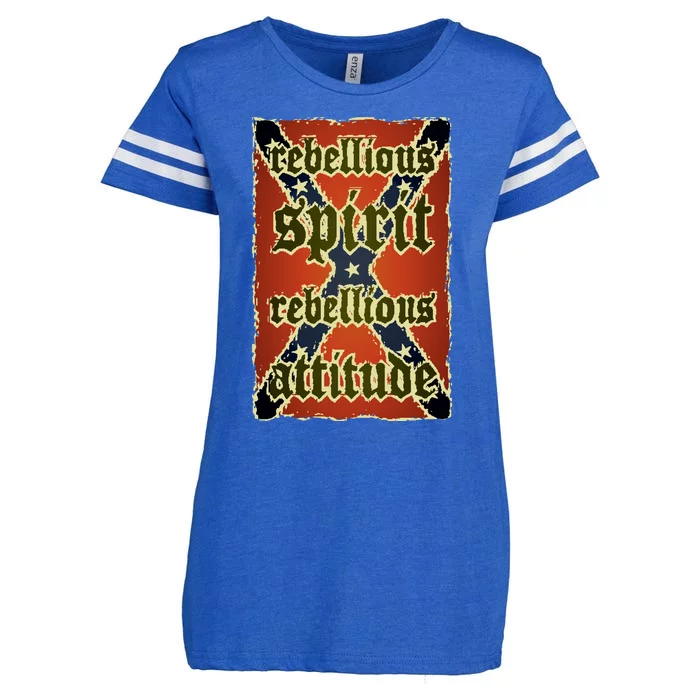 Texas Rebellious Spirit Attitude Enza Ladies Jersey Football T-Shirt