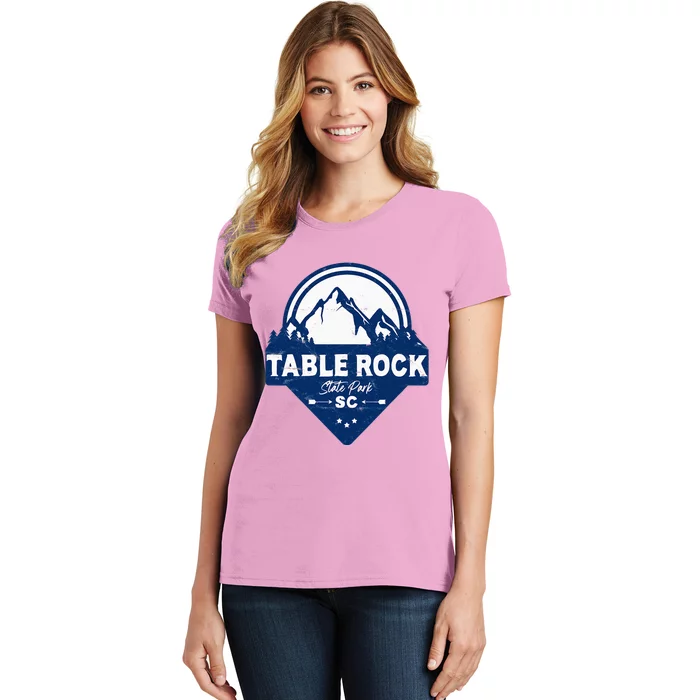 Table Rock State Park South Carolina Sc Vacation Mountain Women's T-Shirt