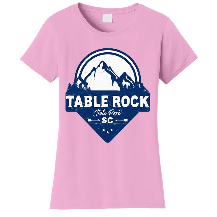 Table Rock State Park South Carolina Sc Vacation Mountain Women's T-Shirt