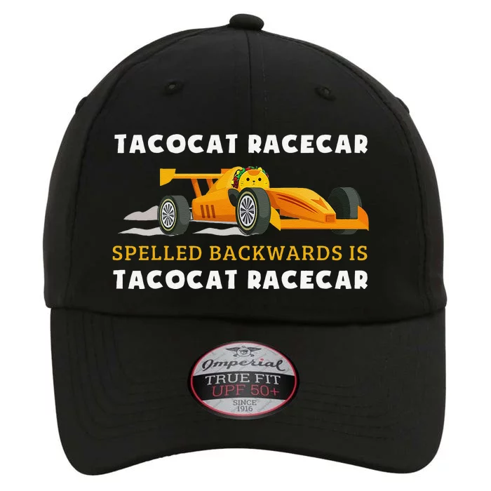 Tacocat Racecar Spelled Backwards Funny Taco Cat Lovers The Original Performance Cap