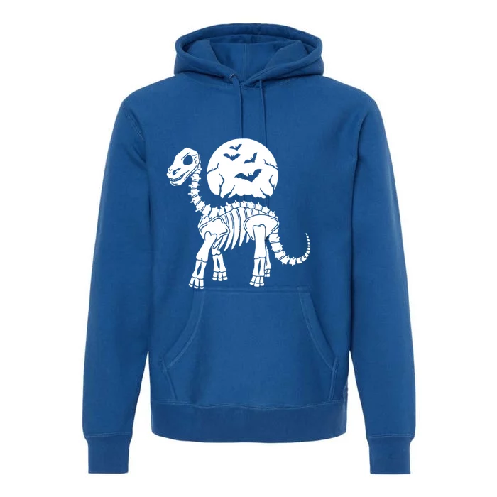 T Rex Skeleton Dino Bones Paleontologist Fossil Dinosaur Gift Premium Hoodie