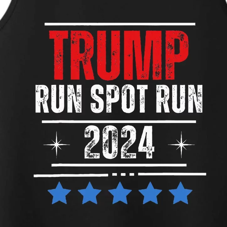 Trump Run Spot Run 2024 Elections Performance Tank