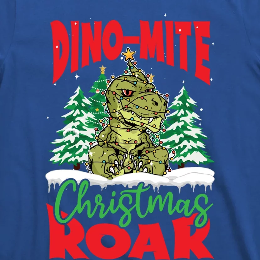 Tree Rex Santa Claus Dino Lover Merry Christmas Dinoasur Gift T-Shirt