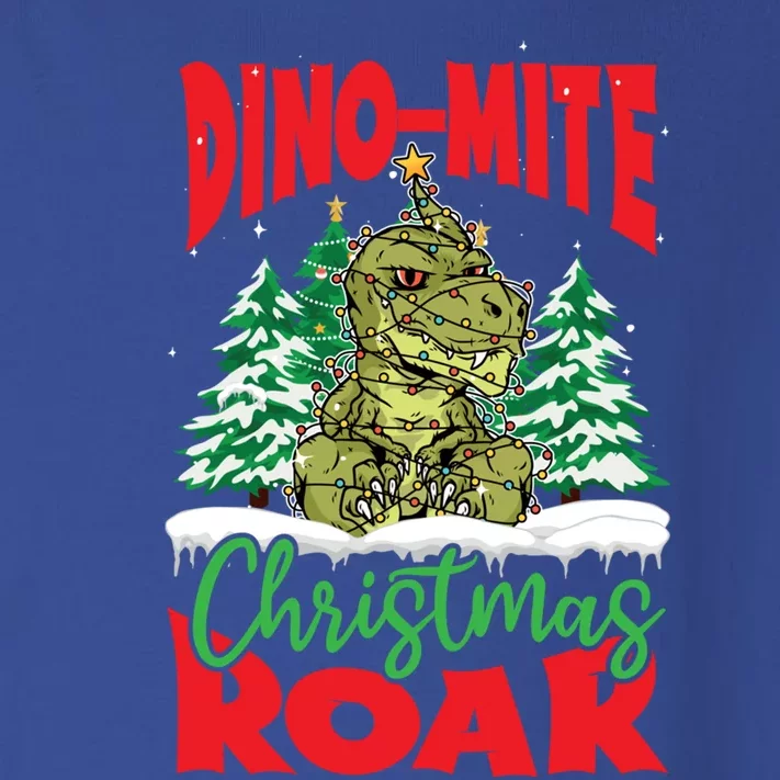 Tree Rex Santa Claus Dino Lover Merry Christmas Dinoasur Gift Toddler Long Sleeve Shirt